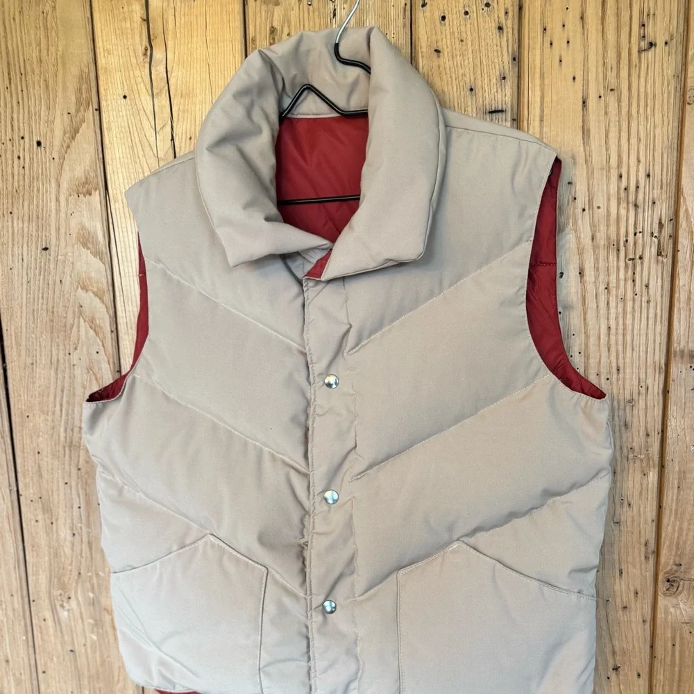 Vintage Penfield Puffer Vest Mens Large Down & Feather 80/20 reversible - Picture 2 of 13